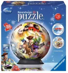 Ravensburger 3D dėlionė-rutulys &bdquo;Disney Pixar herojai&ldquo;, 108 det., nuo 7 m.