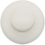 Baltas kojinis jungiklis 250v/1a apvaliam kabeliui, skersmuo 62x40mm