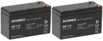 Acumax Rbc131 akumuliatorių rinkinys, baterijų paketas ups apc 2x am 7-12