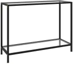 Konsolinis staliukas, skaidrus, 100x35x75cm, grūdintas stiklas