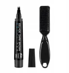 Saules Fabrika Barzdos pie&scaron;tuko užpildas, atsparus vandeniui, su keturiais rudos spalvos mikro&scaron;akelių antgaliais