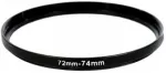 Filtro adapteris 72 mm - 74 mm