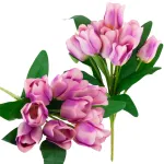 Dirbtinių tulpių puok&scaron;tė, violetinė