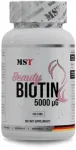 Biotino tabletės MST Biotin 5000, 100 tablečių