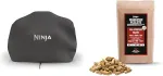 Ninja: Woodfire Xl Bbq uždangalas ir universalios paskirties granulės 900g, skirtos Ninja Woodfire lauko kepsninei Xskogapbpl2uk