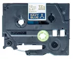 BROTHER TZERN34 12 GOLD ON NAVY Mėlynas RIBBON