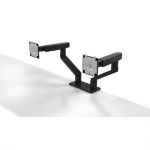 Laikiklis Dell | Desk Mount | MDA20 | Height, tilt, swivel, rotation, depth | 19-27 " | Maximum weight (capacity) 10 kg | Juodas