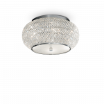Lubinis &scaron;viestuvas Ideal Lux Ceiling lamp with 6 lights PASHA', E14, chrome