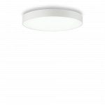 Lubinis &scaron;viestuvas Ideal Lux 31W ceiling lamp with 1 light HALO, 3000K, transparent