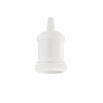 Ideal Lux Bulb holder ACCESSORI, E27, baltas