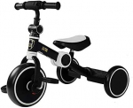 Lean Cars Balansinis dviratis,juodos ir baltos spalvos