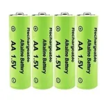 4 vnt - AA kraunami akumuliatoriai 3800 mAh talpos