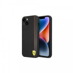 Apple iPhone 14 Plus Ferrari dėklas Carbon (FEHCP14MaxBK) juodos spalvos