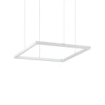 Ideal Lux Pakabinamas &scaron;viestuvas Oracle Slim D50 Square Wh 3000K