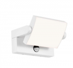 Sieninis &scaron;viestuvas V-tac 17W LED pavir&scaron;inis lauko &scaron;viestuvas, baltas, 3000K, su judesio davikliu