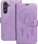 Telefono dėklas Oem MEZZO Book skirtas Samsung A54 5G, violetinės spalvos