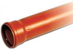 Lauko kanalizacijos vamzdis Magnaplast, &Oslash; 110 mm, SN8, 1 m