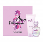 Amo Ferragamo - Flowerful Set Salvatore Ferragamo: Amo Ferragamo Flowerful Eau De Toilette For Women, 50 ml + Amo Ferragamo Flowerful Shimmer Day & Night Losjonas kūnui, 100 ml