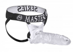 XR Brands Grand Mamba XL Intimate Extension Jock Transparent 24 cm