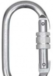 Otto Schachner &bdquo;FallSafe&ldquo; karabinas FS802 - plieno kablys su srieginiu užraktu 19 mm, 25 kN, apsaugai nuo kritimo.