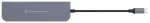 Digital Data Communications Conceptronic DONN02G, USB 3.2 Gen 1 (3.1 Gen 1) Type-C, HDMI, USB 3.2 Gen 1 (3.1 Gen 1) Type-A, USB 3.2 Gen 1 (3.1 Gen 1) Type-C, MicroSD (TransFlash), Micro SDHC, SD, SDHC, SDXC, 5000 Mbit/s, aliuminis, aliuminis