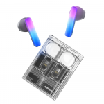 TWS Joyroom JR-TC1 IceLens Series belaidės ausinės su LED lights - juodos spalvos