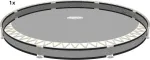 Berg Elite+ - Frame net 430 (14ft)