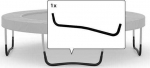Berg Champion/Elite - W-Leg 270, (Curved,Juodas)