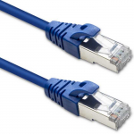 Qoltec Kabelis Patchcord FTP | CAT6 | 2 x RJ-45 | 3m | High speed | Gold | Ekranowany