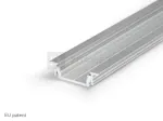 LED juostos profilis GROOVE14 EF/TY, neanoduotas aliuminis, 2m