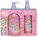 Aquarius MARTINELIA rinkinys, rankų muilas 485 ml, kūno dulksna 200 ml