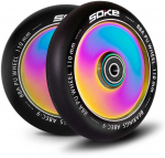 Soke K&oacute;łka do hulajnogi 110 mm pełne rainbow 2vnt.