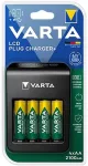 Įkroviklis LCD PLUG+4xAA 2100mAh VARTA 56706