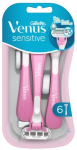 Gillette Disposable razors Venus Sensitive 6 pcs