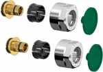 Flamco JUNGTIS RINKINYS (2 VNT) F3-17X2 CHROME