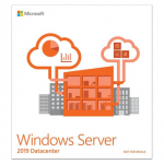 Microsoft | &bdquo;Windows Server 2019 Datacenter&ldquo; &ndash; 64 bitų | P71-09023 | EN | 16 branduolių | DVD-ROM | Licencija