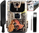 Mi&scaron;ko kamera Tophunt HC900LTE 2K GSM 4G LTE MMS PL kamerų gaudyklė