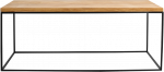 Customform Kavos staliukas, TENSIO WOOD, 100x60 cm, Juoda