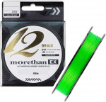 Daiwa Morethan 12 Braid EX+SI 0,10mm 135m žalios spalvos