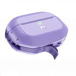 KeyBudz AirPods Pro 2 Atsparus vandeniui Case with Wireless Charging and Carabiner - Wild Lavender