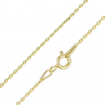 Paauksuota sidabrinė grandinėlė "Anchor" Brasco 48834