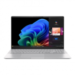 Ne&scaron;iojamas kompiuteris Asus Vivobook S S5507QA-MA112W | Cool Sidabrinis | 15.6 " | OLED | 3K | 2880 x 1620 pikselių | Glossy | Snapdragon X Elite | X1E 78 100 | 32 GB | LPDDR5X | Solid-state drive capacity 1000 GB | Qualcomm Adreno GPU | Windows 11 H ...