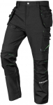 Neo Juodos darbo kelnės su kaburais ir Cordura, dydis S