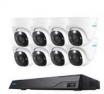 REOLINK bezpečnostn&iacute; kamerov&yacute; set NVS16-12MD8, 12MP, 8x Kamera + NVS, 4TB