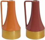 Žvakidė DKD Home Decor Metalinis Lakuotas (11 x 11 x 20 cm) (2 vnt.)