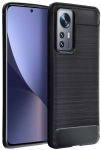 Anglies pluo&scaron;to dėklas, skirtas XIAOMI POCO F7 5G / TURBO 4 PRO 5G, juodas