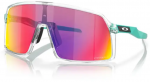 JAV Oakley Sutro clear/celeste Prizm road akiniai