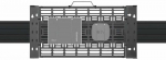 Laikiklis B-TECH Aufbewahrungsfach -10kg f&uuml;r AV-Zubeh&ouml;r/Quick Release/juodas (BT7889/B)