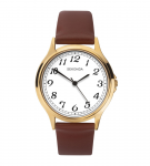 Laikrodis Sekonda, Sekonda, Quartz Leather Strap Watch, 1684.82, For Men