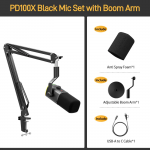 maono PD100XS + BA20 Juodas (Juodas) Dinaminis Mikrofonas